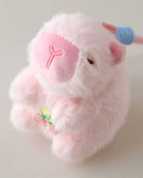 Llavero Capibara Rosa